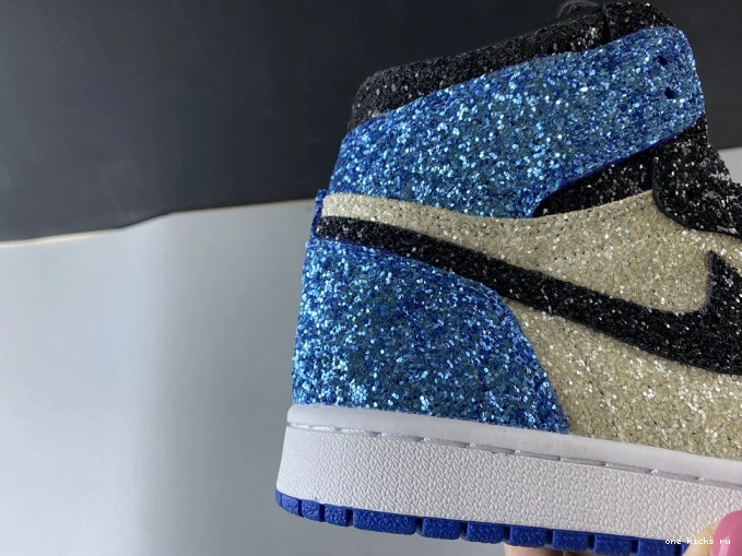 Cheap 1 FRAGMENT JORDAN X DESIGN GLITTER AIR CK5566-400 0711